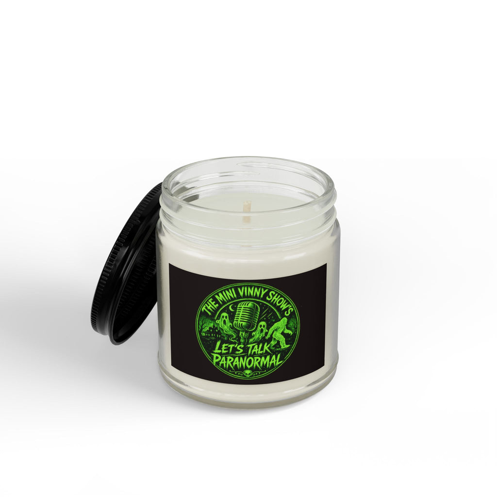 Let's Talk Paranormal Soy Candle — Scented Amber Jar Candle (4oz & 9oz)
