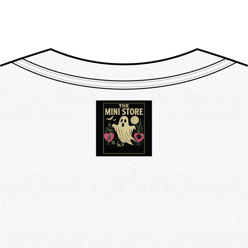 Paranormal Podcast V-Neck Tee — “Let’s Talk Paranormal” Graphic