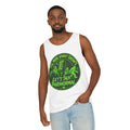 Let's Talk Paranormal Tank Top — The Mini Vinny Shows Neon Retro Microphone Tee