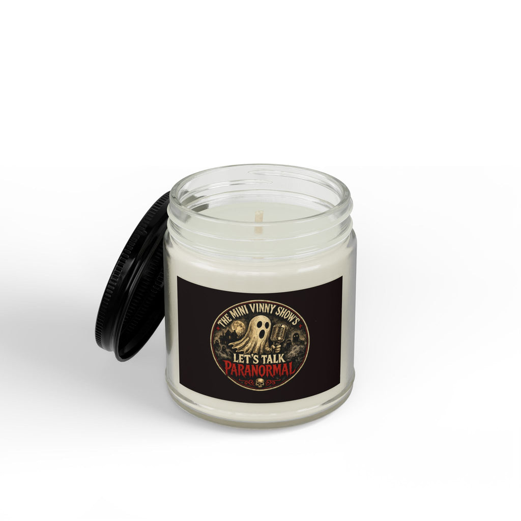 Paranormal Scented Soy Candle — 'Let's Talk Paranormal' Amber Jar (4oz & 9oz)