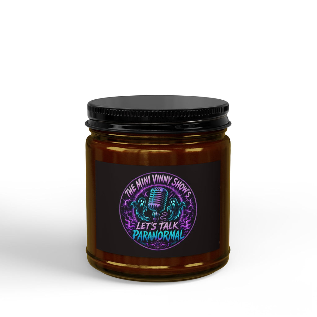 Paranormal Podcast Soy Candle — 'Let's Talk Paranormal' Scented Jar (4oz & 9oz)