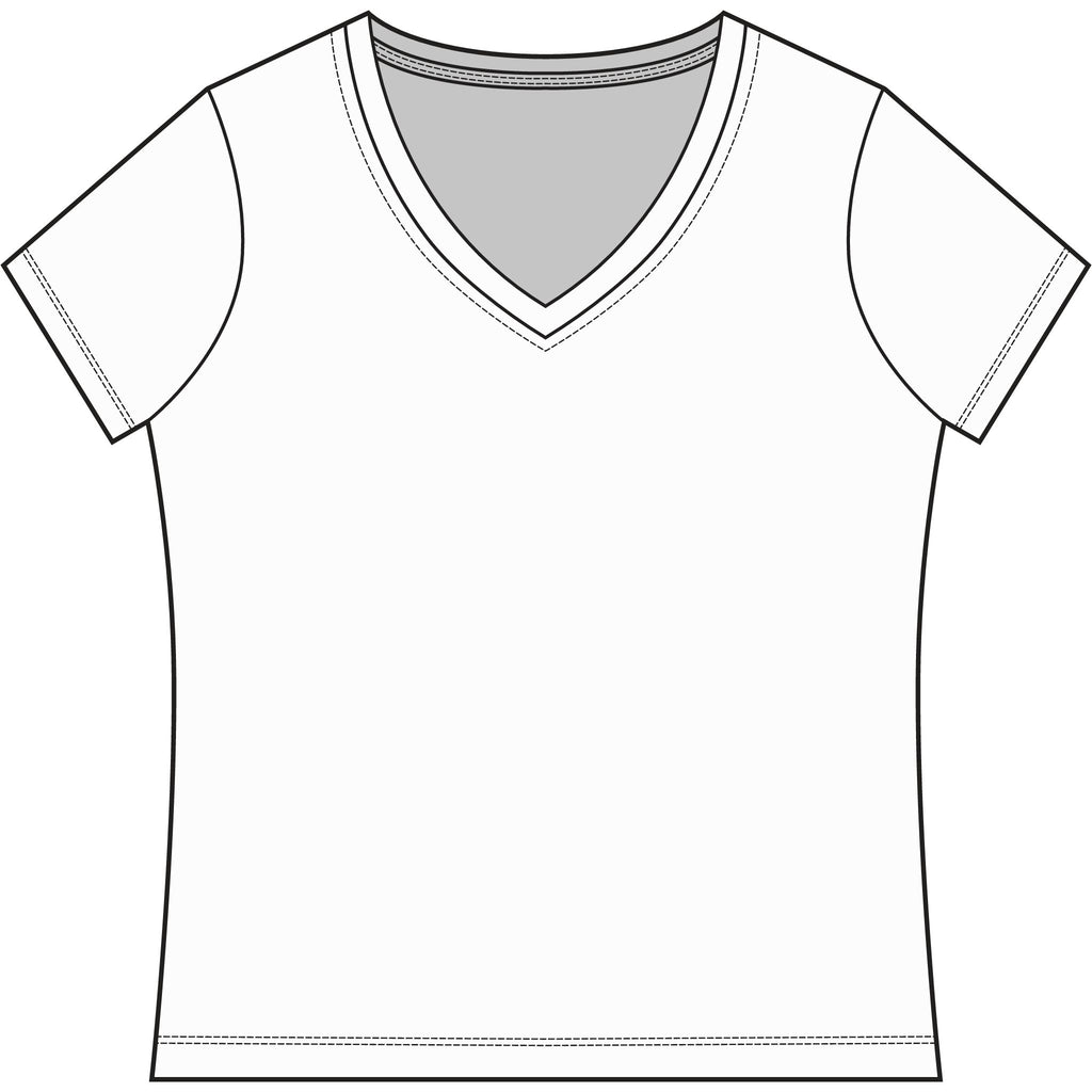 Let's Talk Paranormal V-Neck Tee — Women's Ghost Hunting Tee