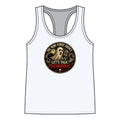 Let's Talk Paranormal Racerback Tank Top — Vintage Ghost Podcast Logo