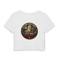 Let's Talk Paranormal Women's Baby Tee – Ghost Podcast Vintage Graphic