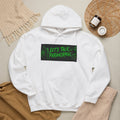 Let’s Talk Paranormal Hoodie — Ghost Hunting Hoodie with Neon Green Text