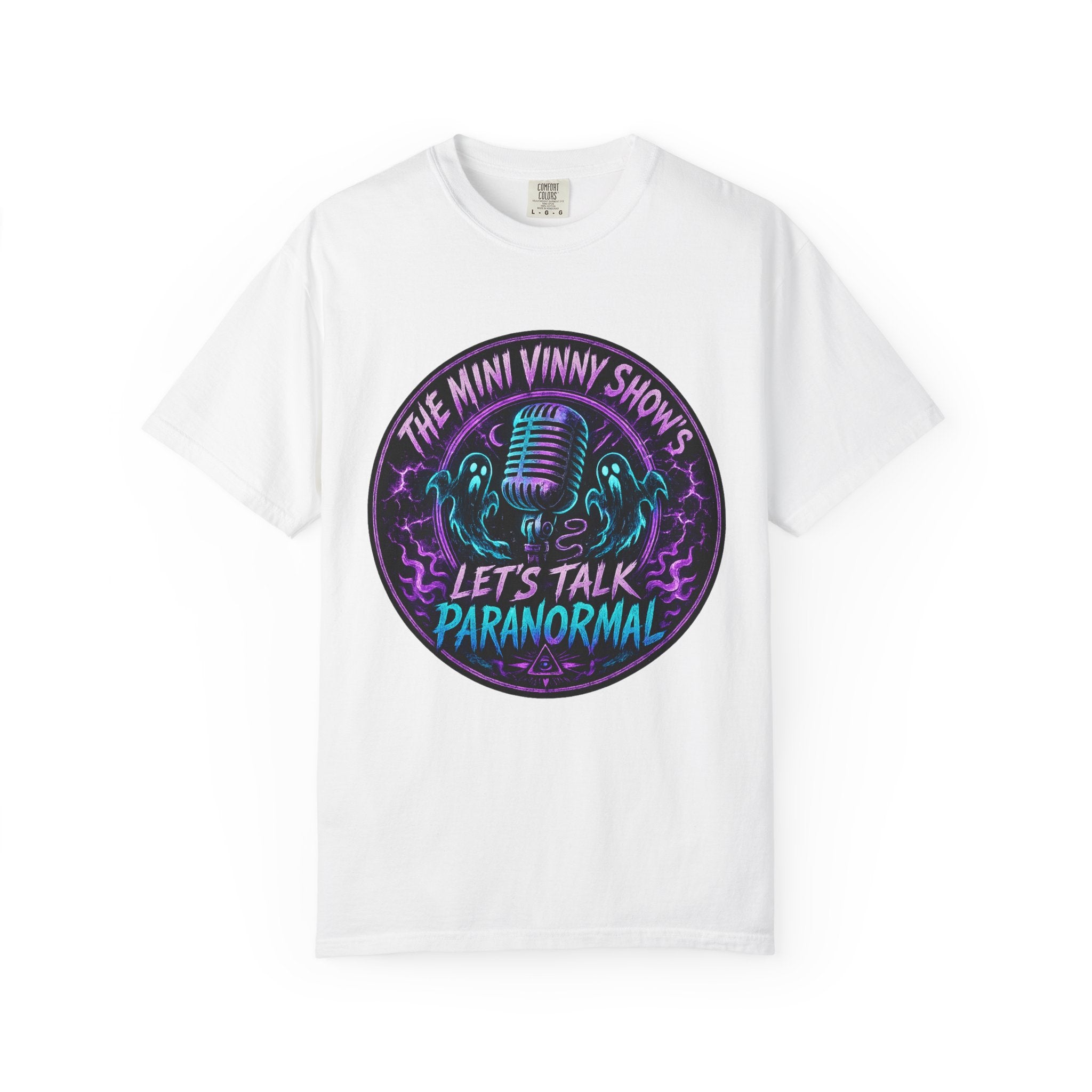 Let's Talk Paranormal T-Shirt — The Mini Vinny Show Podcast Tee