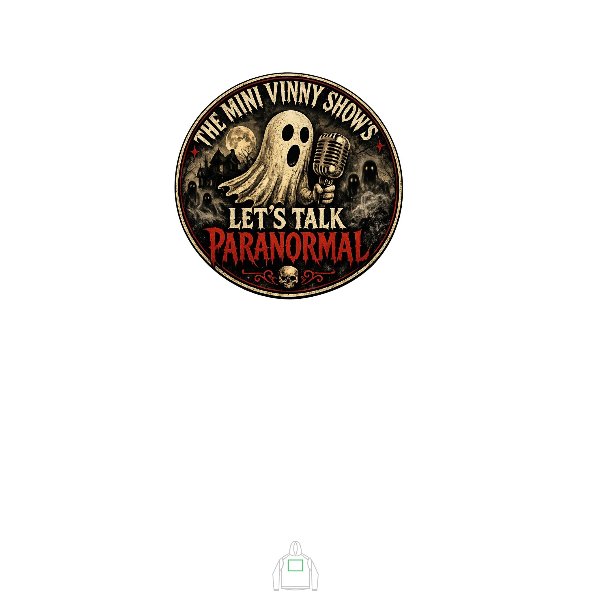 Let's Talk Paranormal Hoodie — Ghost Podcast Crew Sweatshirt