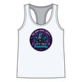 Let's Talk Paranormal Racerback Tank — Women’s Podcast Microphone Tee