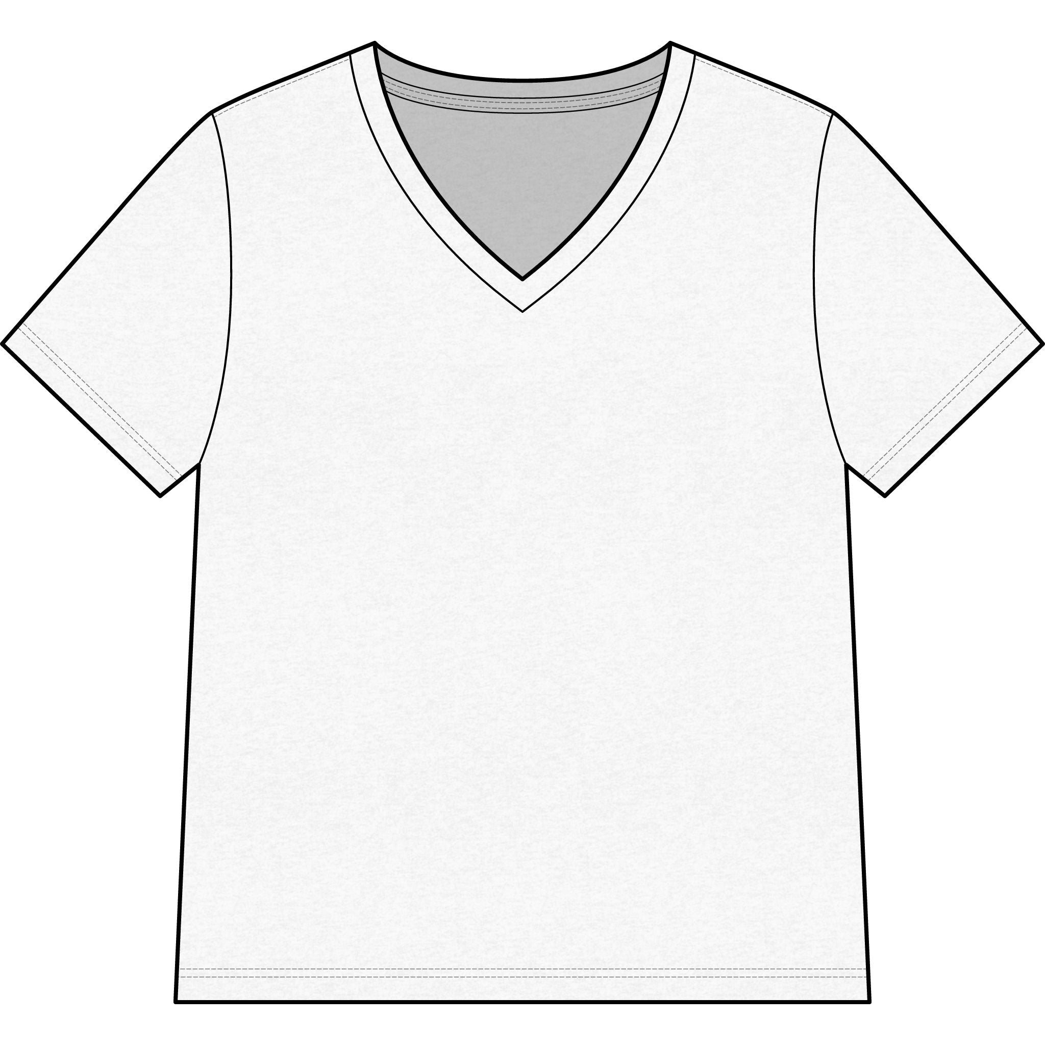 Paranormal Podcast V-Neck Tee — “Let’s Talk Paranormal” Graphic