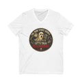 Unisex Jersey Short Sleeve V-Neck Tee