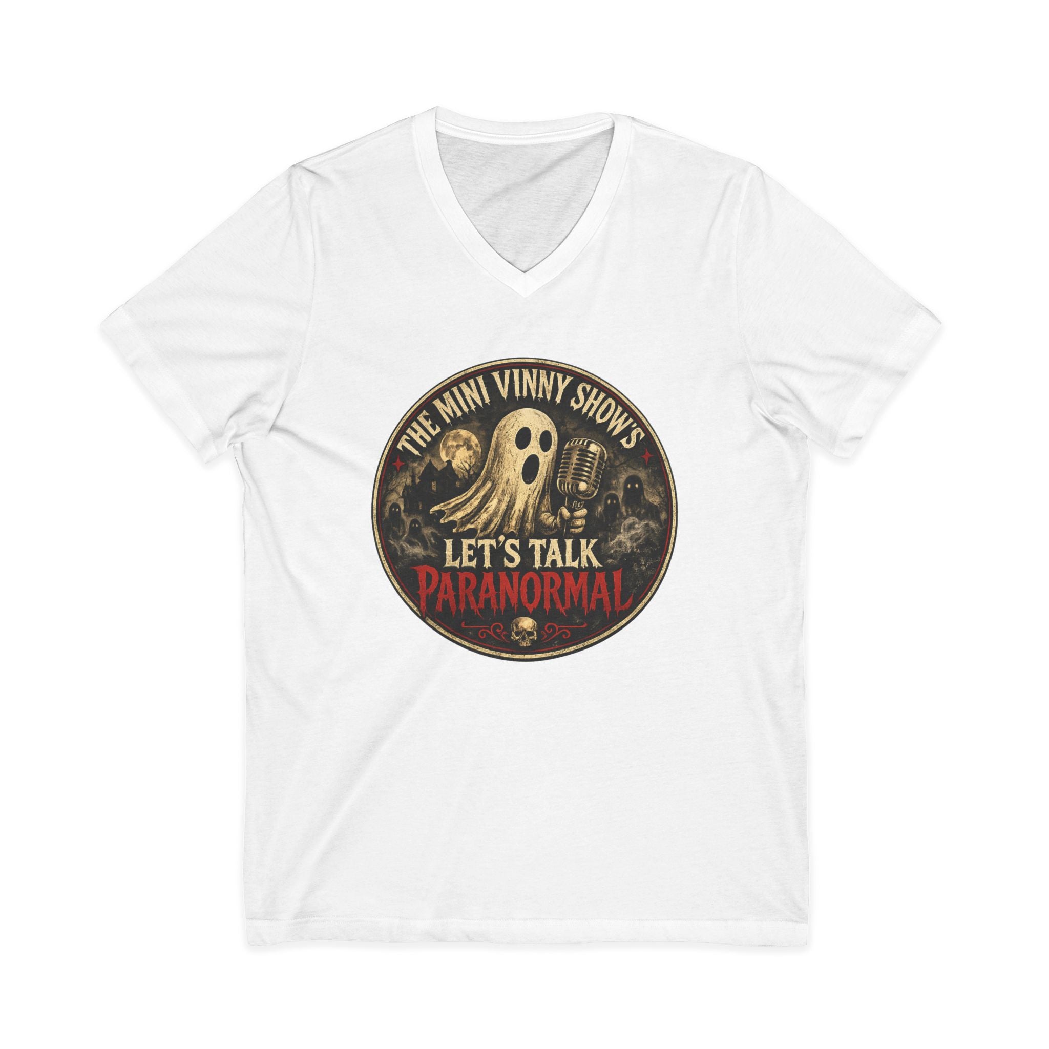 Unisex Jersey Short Sleeve V-Neck Tee