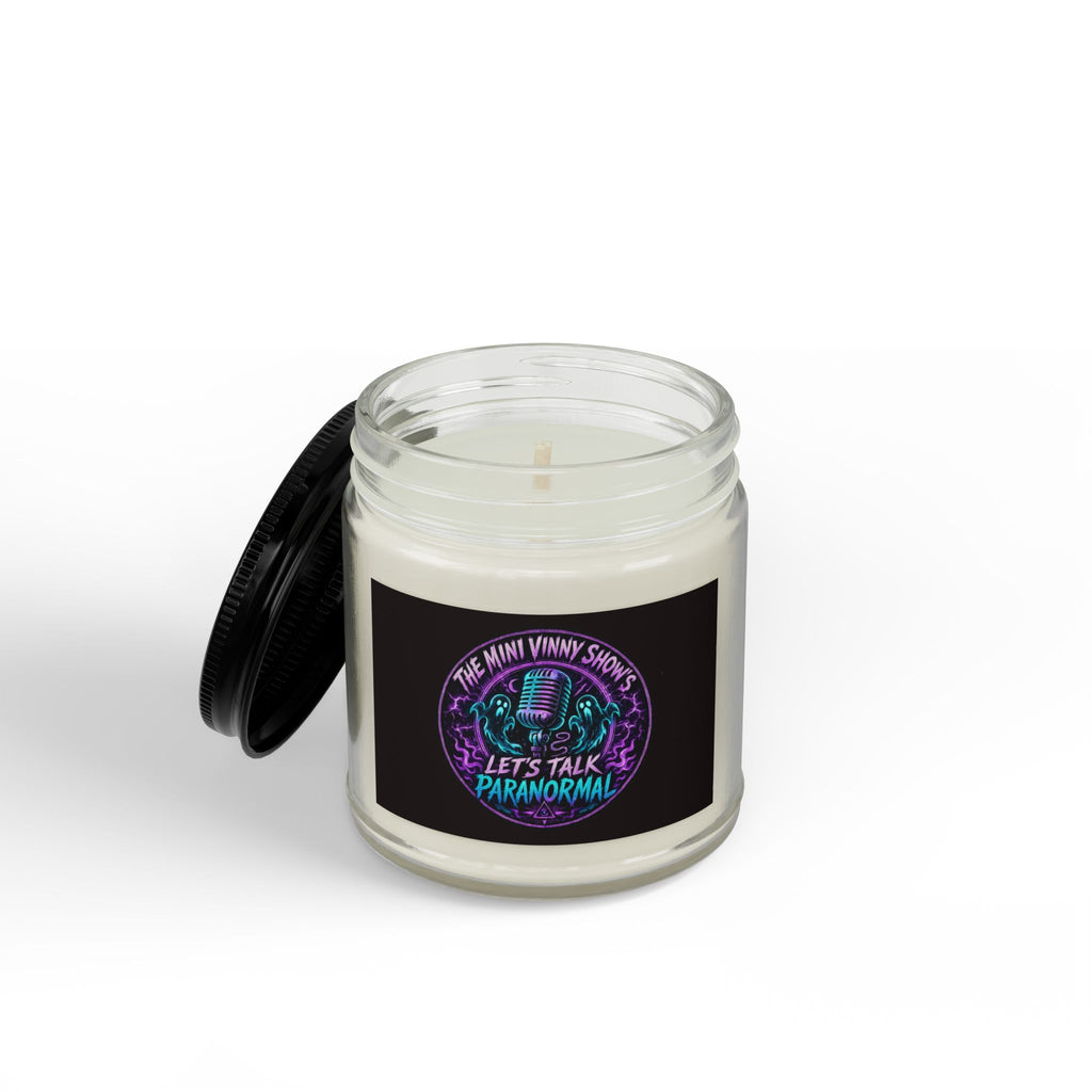 Paranormal Podcast Soy Candle — 'Let's Talk Paranormal' Scented Jar (4oz & 9oz)