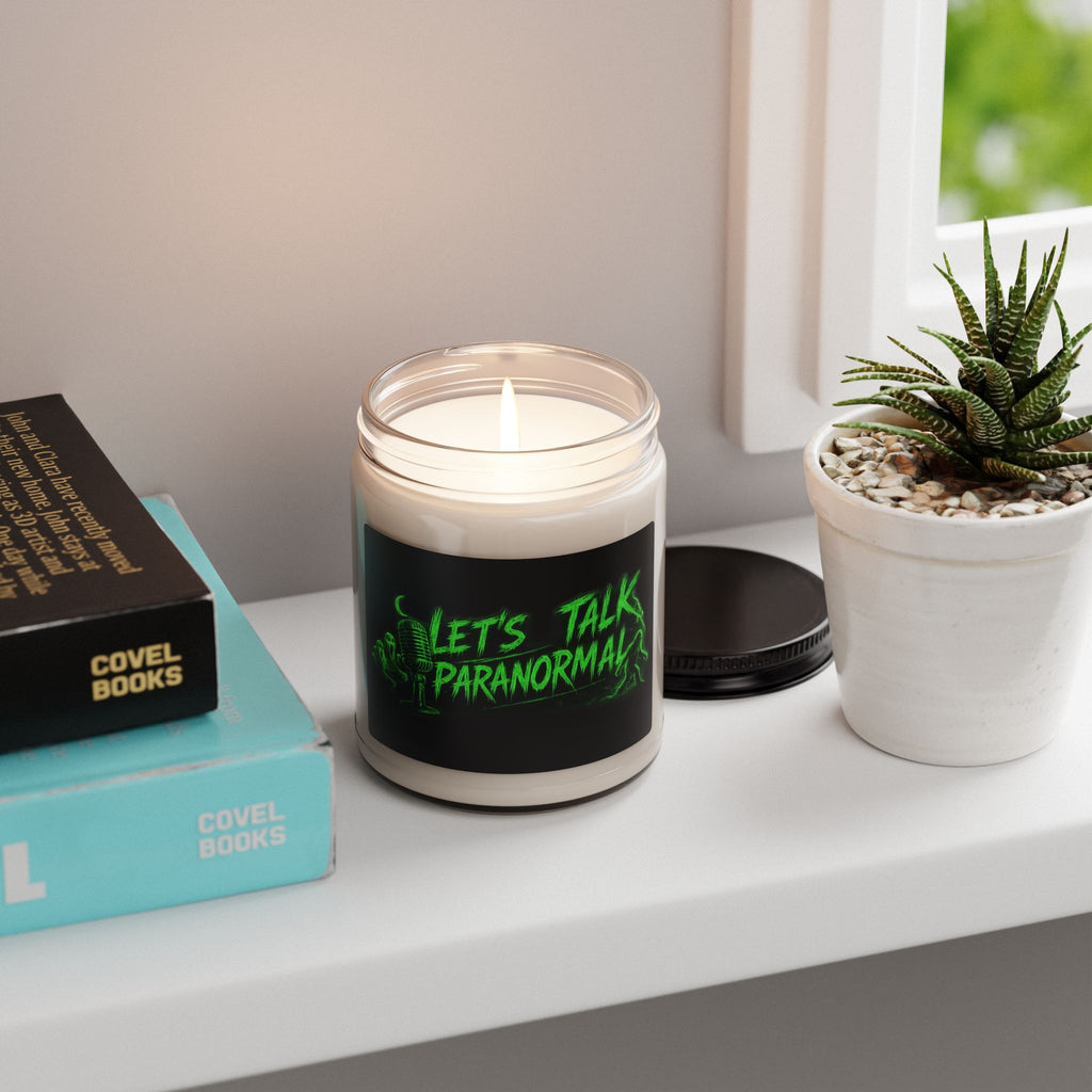 Let's Talk Paranormal Scented Soy Candle — 9oz Spooky Home Fragrance