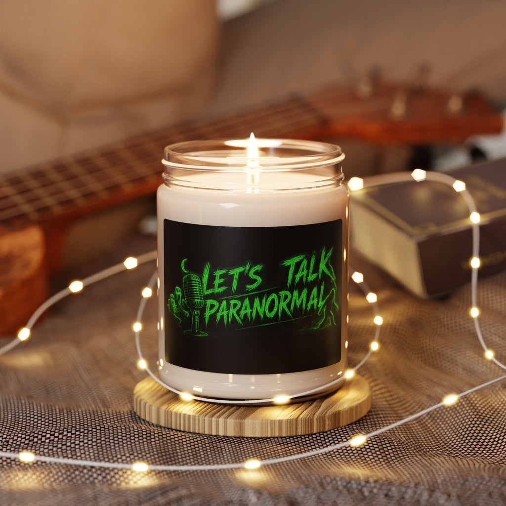 Let's Talk Paranormal Scented Soy Candle — 9oz Spooky Home Fragrance