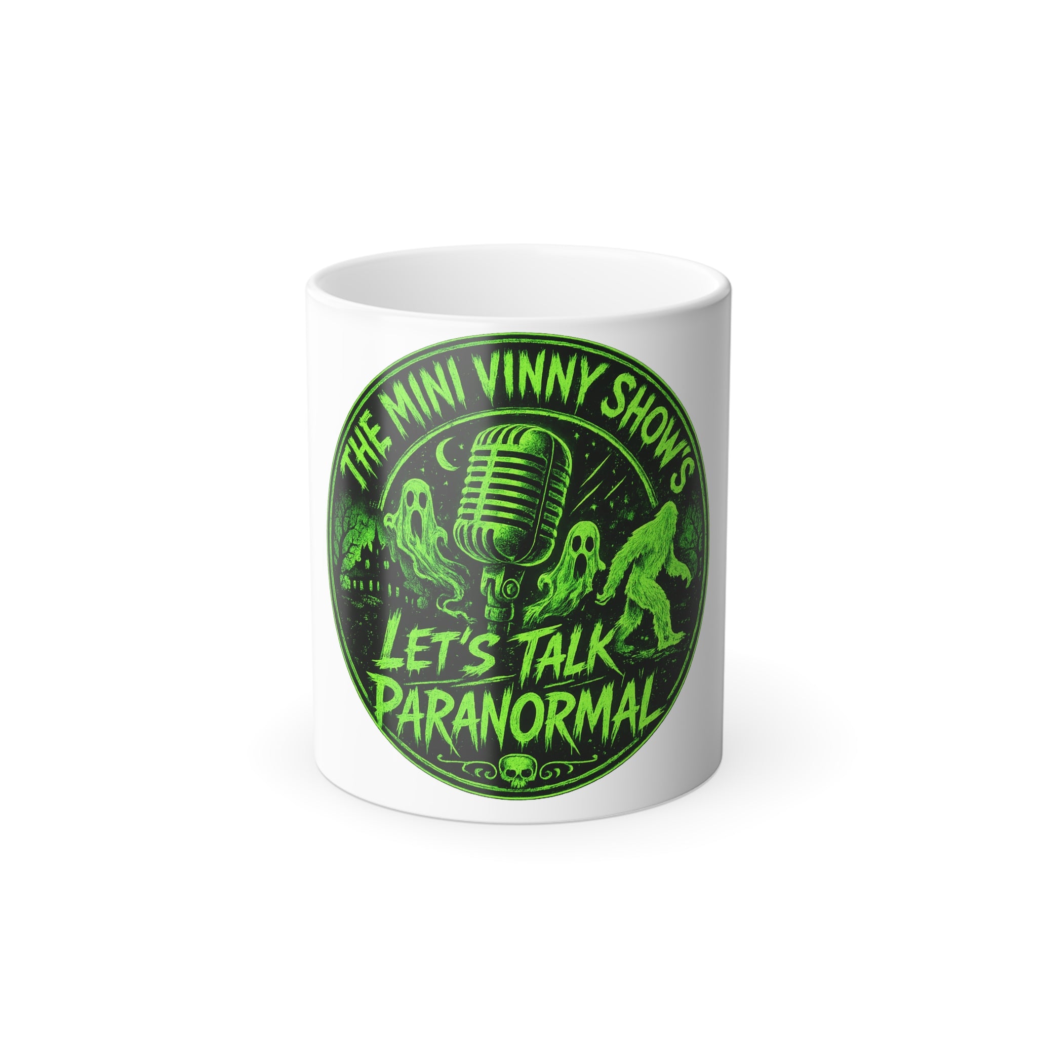 Color-Changing Mug — "Let's Talk Paranormal" Podcast Logo (11oz)